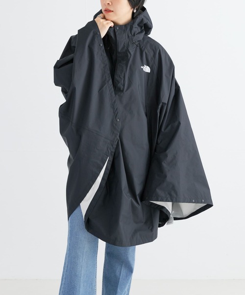 「THE NORTH FACE」 ポンチョ MEDIUM ブラック レディース_画像4
