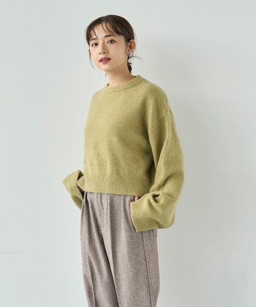 ニット/セーター MILD ROUND KNIT Ameri（アメリ）の「MILD ROUND KNIT（ニット/セーター）」 - WEAR