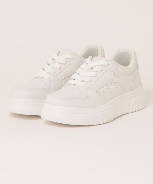 「HEAL ME」 ローカットスニーカー 24.0cm シルバー レディース_画像4