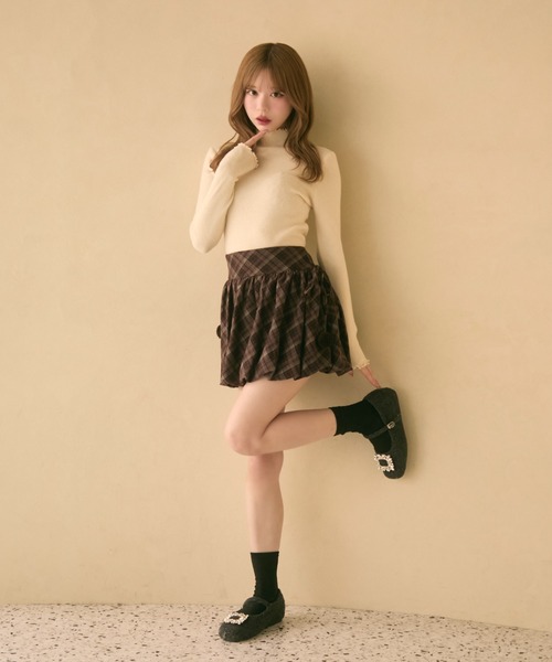 TITTY＆CO.（ティティーアンドコー） tシャツ メロウフリルリブ