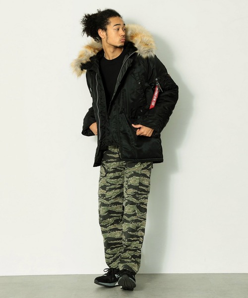 Alpha Industries（アルファ・インダストリーズ） モッズコート MEDIUM