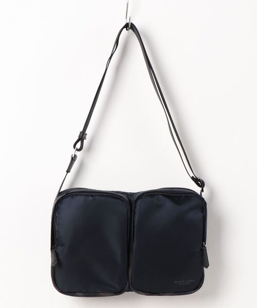 ショルダーバッグ　ブラック BLACK LABEL CRESTBRIDGE（ブラックレーベル クレストブリッジ