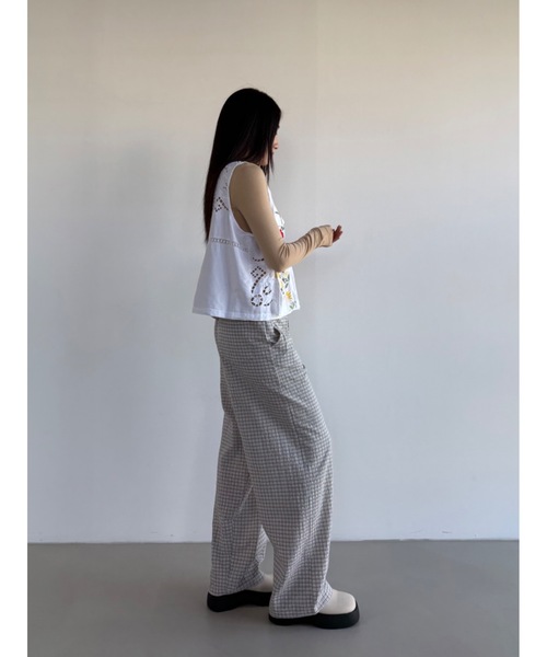 「Didot.showroom」 イージーパンツ FREE クリーム レディース_画像7