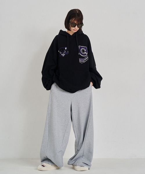 SeeSew パーカー 「UNISEX」NEKOMATA HOODIE/ネコマタフーディー