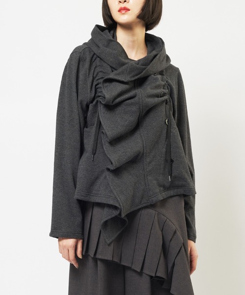 お値下げ！エムズグレイシー　フリルパーカー gomme（ゴム） パーカー フリルパーカー レディース メンズ : ZOZOTOWN