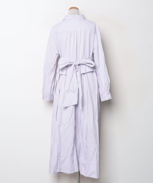 Her lip to シャツワンピース M パープル レディース : ZOZOTOWN Yahoo