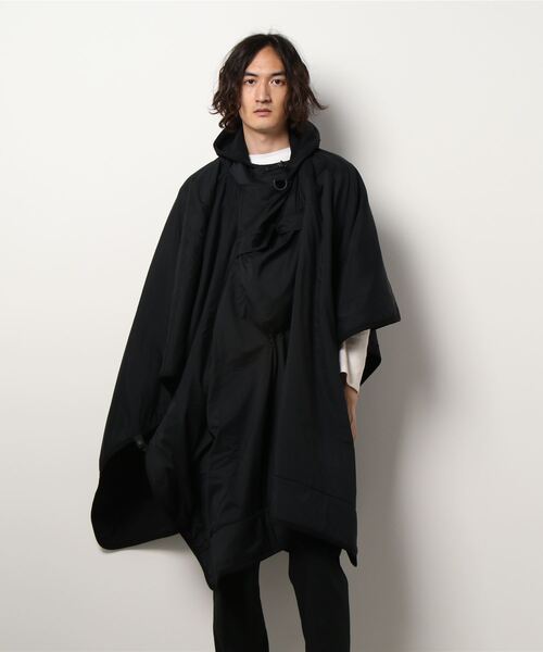 snow peak（スノーピーク） ポンチョ FREE ブラック メンズ : ZOZOTOWN