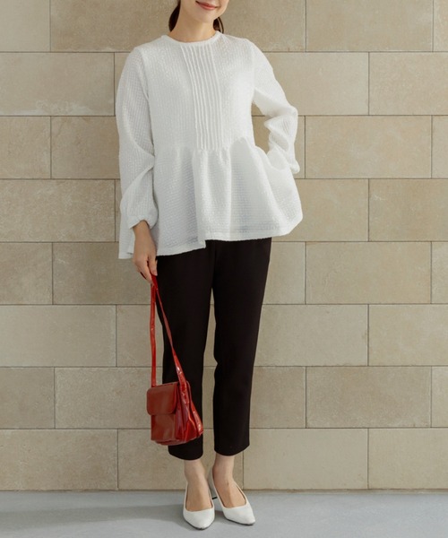 Sono（ソーノ） ブラウス シャツ 「新作 12/12発売」「SONO/ソーノ