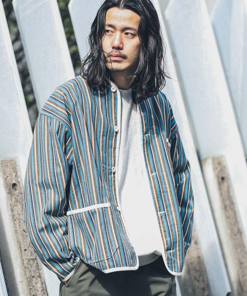 「ARMY TWILL」 ジャケット MEDIUM ブルー系その他 メンズ_画像2