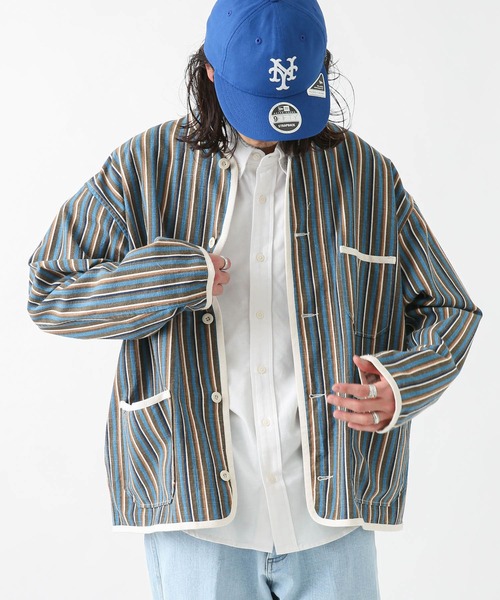 「ARMY TWILL」 ジャケット MEDIUM ブルー系その他 メンズ_画像5