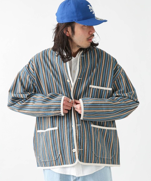 「ARMY TWILL」 ジャケット MEDIUM ブルー系その他 メンズ_画像6