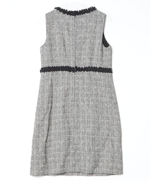 「RED VALENTINO」 ノースリーブワンピース - ブラック レディース_画像2