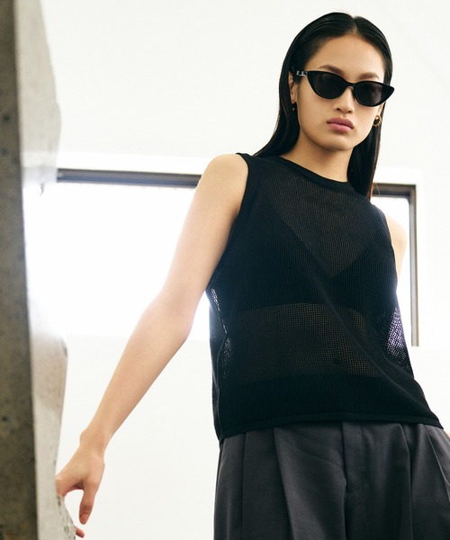 「NUEF 」 サングラス FREE グリーン レディース_画像5