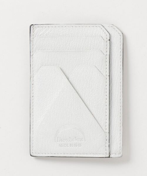 L'arcobaleno（ラルコバレーノ） カードケース ONE SIZE ホワイト