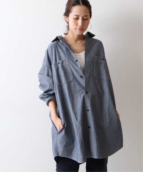 「FRAMeWORK」 シャツワンピース - ブルー レディース_画像8