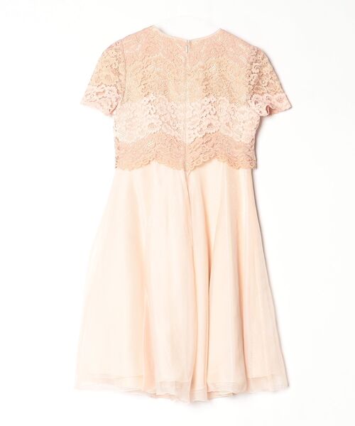 「JILL STUART」 半袖ワンピース 0 ベージュ レディースの画像
