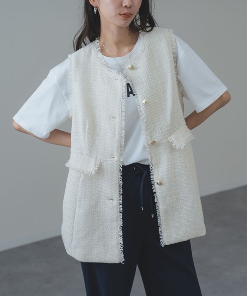 ANNA LUNA（アンナルナ） ベスト ジレ 「ANNA LUNA」オケージョンにも