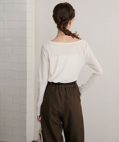 「BONLECILL noir」 長袖カットソー FREE ブラック レディース_画像6