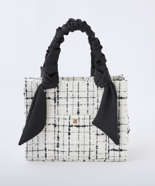 one after another NICE CLAUP トートバッグ 「WEB限定」ギャザー