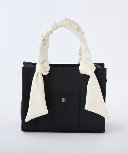 ナイスクラップ♡新品 ギャザーハンドルトートバッグ フィント マジェ エブリン one after another NICE CLAUP トートバッグ 小さめ 「WEB限定