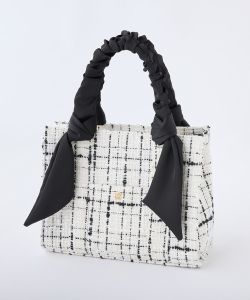 one after another NICE CLAUP トートバッグ 「WEB限定」ギャザー