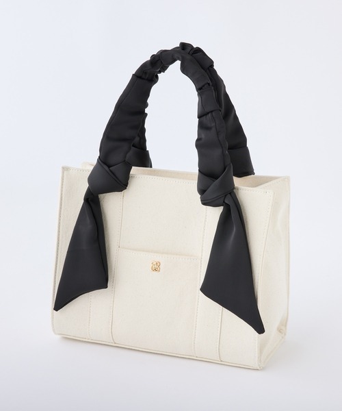one after another NICE CLAUP トートバッグ 「WEB限定」ギャザー