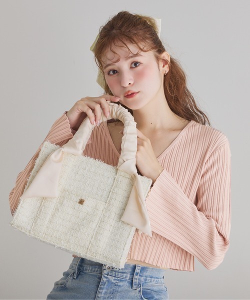 one after another NICE CLAUP トートバッグ WEB限定/ギャザーハンドル