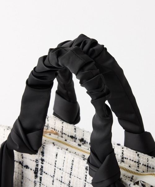 one after another NICE CLAUP トートバッグ 「WEB限定」ギャザー 