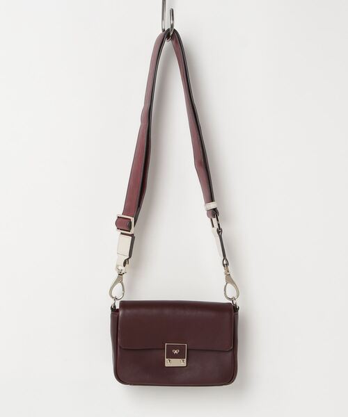 美品 アニヤハインドマーチ ショルダーバッグ ショッパー袋付 ブラウン系 ANYA HINDMARCH（アニヤ・ハインドマーチ） ショルダーバッグ