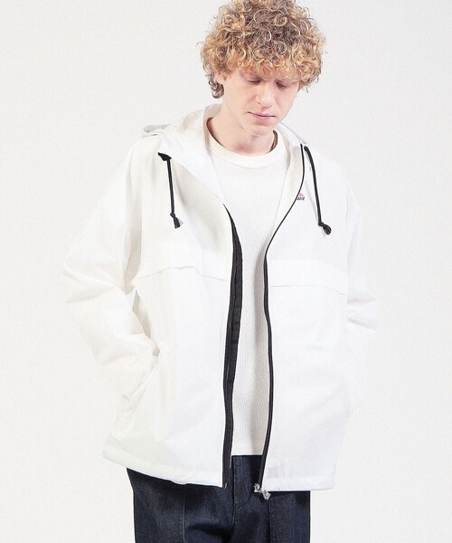 「K-WAY」 ナイロンブルゾン L ブラック メンズ_画像3