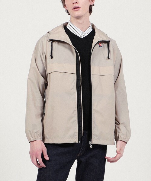 「K-WAY」 ナイロンブルゾン L ブラック メンズ_画像5