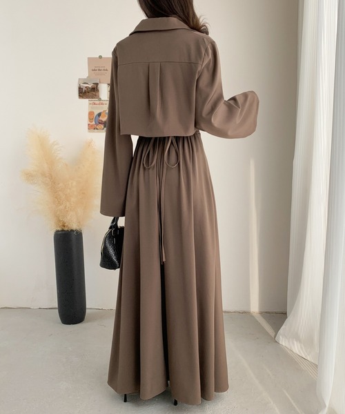 「ABITOKYO」 セットアップ M ブラウン レディース_画像6