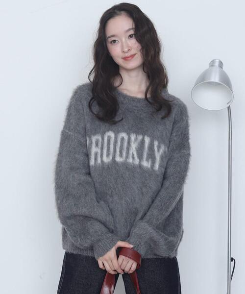 WEGO（ウィゴー） ニット セーター WEGO/モヘアタッチBROOKLYN