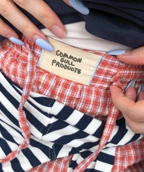 新品未使用タグつき　common gull products common gull products. イージーパンツ LARGE レッド レディース