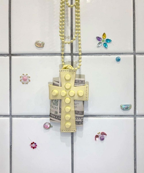 SCULPTOR（スカルプター） 財布 Cross Stud Strap Wallet レディース
