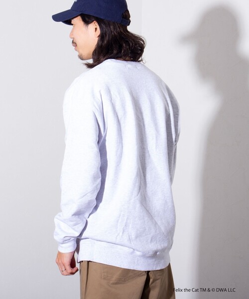 「GOOD ROCK SPEED」 スウェットカットソー M アッシュ メンズ_画像9