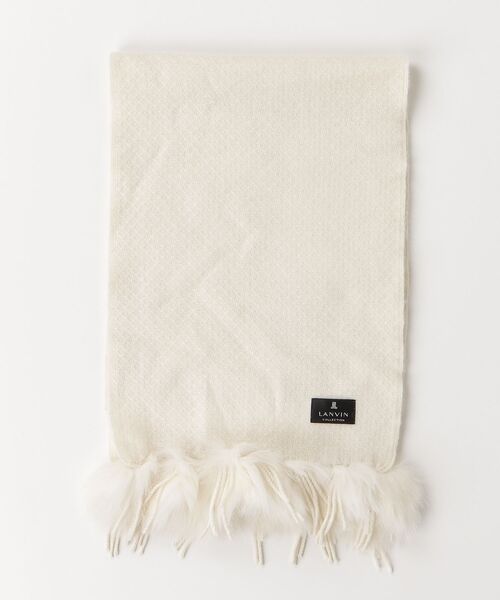 LANVIN COLLECTION 「LANVIN collection」 マフラー - ベージュ