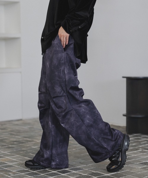 Casper John（キャスパージョン） イージーパンツ SMALL グレー メンズ