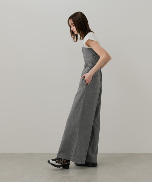 「SENSE OF PLACE by URBAN RESEARCH」 オーバーオール MEDIUM ライトベージュ レディース_画像8