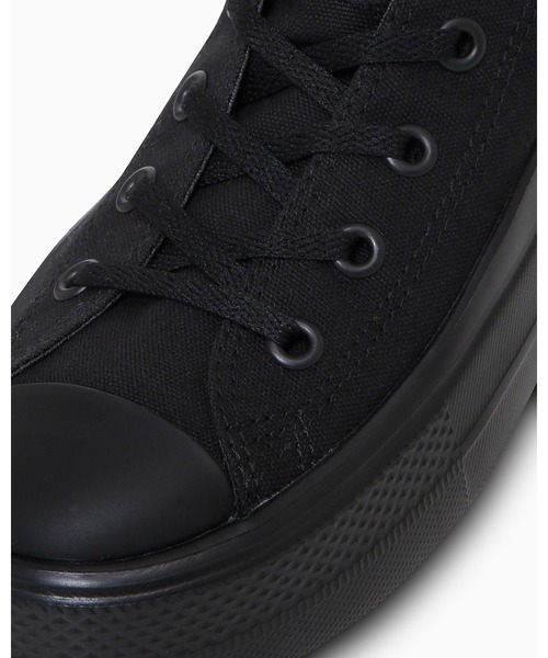 「CONVERSE ALL STAR」 ハイカットスニーカー 4.5 ブラック レディース_画像7