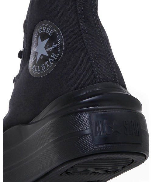「CONVERSE ALL STAR」 ハイカットスニーカー 4.5 ブラック レディース_画像8