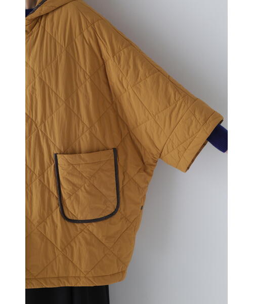 「human woman」 ポンチョ MEDIUM ネイビー レディース_画像8