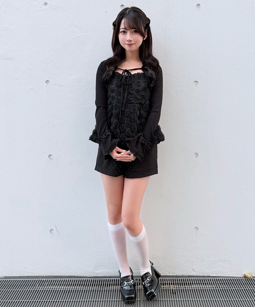 NOMAE（ノーマエ） tシャツ フリルリボンボレロ レディース : ZOZOTOWN