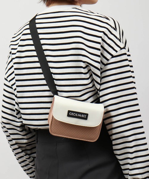 「CECIL McBEE」 ショルダーバッグ F ホワイト レディース_画像2