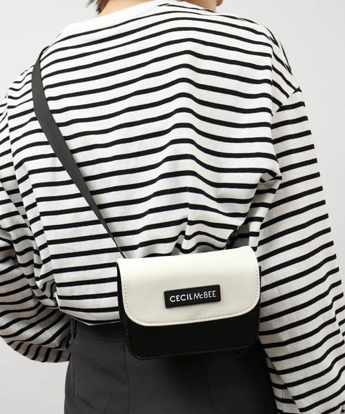 「CECIL McBEE」 ショルダーバッグ F ホワイト レディース_画像7