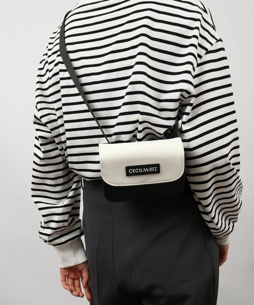 「CECIL McBEE」 ショルダーバッグ F ホワイト レディース_画像8