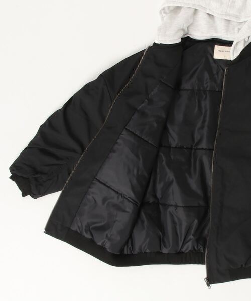 「repipi armario」 「KIDS」ブルゾン SMALL ブラック キッズ_画像3