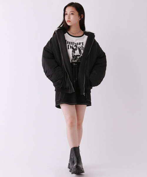 「repipi armario」 「KIDS」ブルゾン SMALL ブラック キッズ_画像7