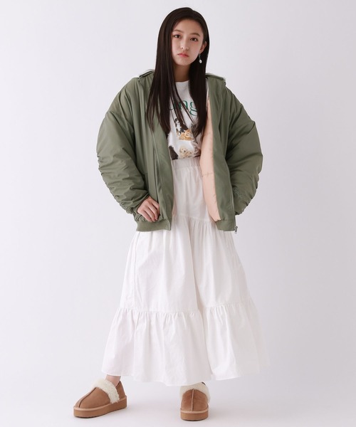 「repipi armario」 「KIDS」ブルゾン SMALL ブラック キッズ_画像9