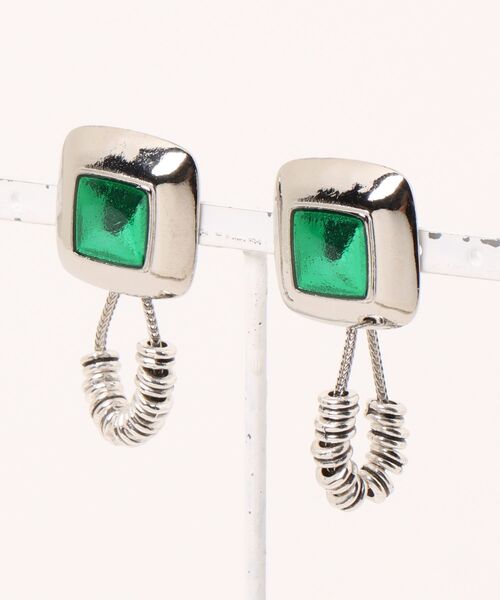 TOGA TOO ピアス TOGA TOO Stone beads pierced earrings レディース TOGA TOO ピアス TOGA TOO Stone beads pierced earrings レディース